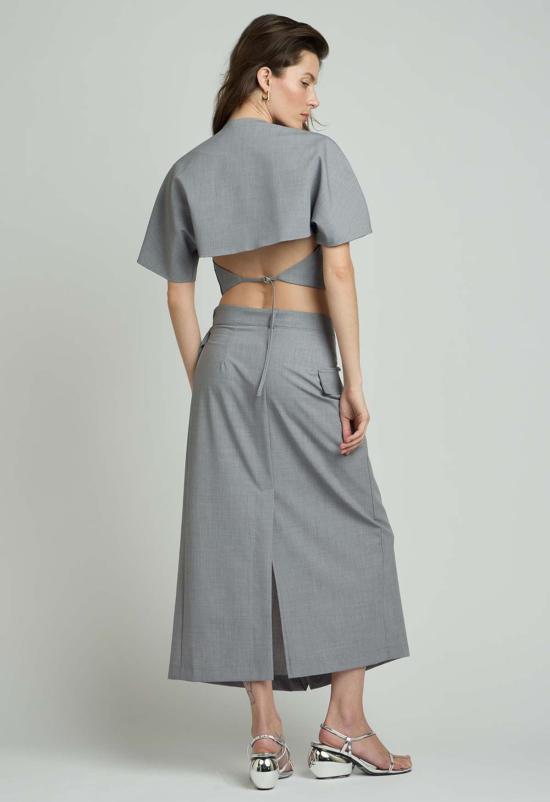  더 엔케이씨 스토어 베스트 Nkc 킹즐리  탑 헤더 그레이 - The NKC Store