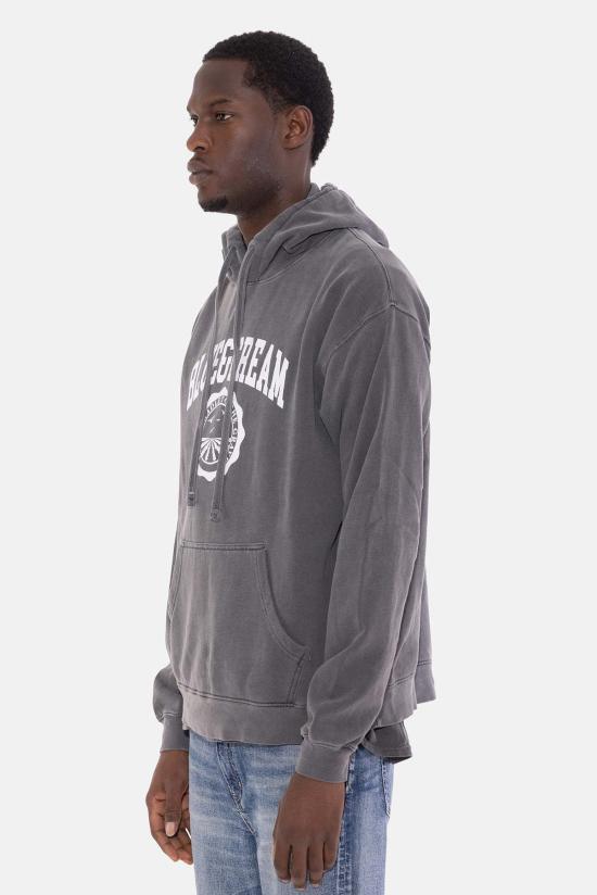  Blue&Cream 후드 티셔츠 블루&크림 크레이들 투 더 그레이브 후드 티셔츠 블랙 - BLUE&CREAM