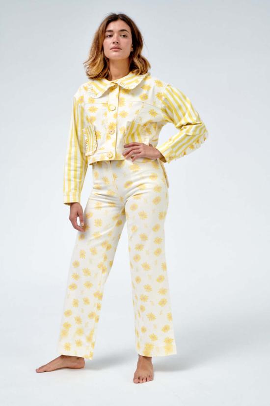  헬름스테트 데님 자켓 Helmstedt Ebi 재킷 해바라기 밭 - HELMSTEDT