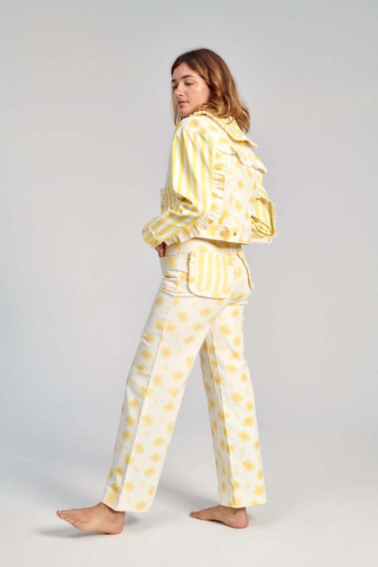  헬름스테트 데님 자켓 Helmstedt Ebi 재킷 해바라기 밭 - HELMSTEDT