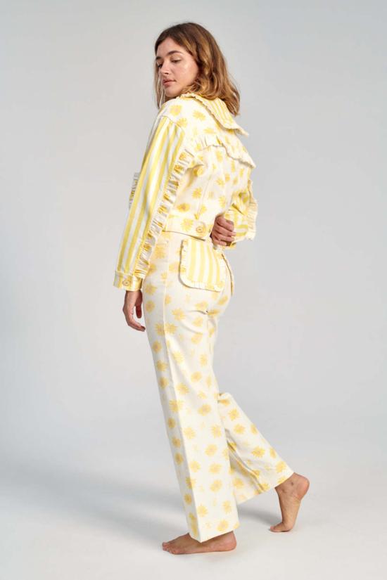  헬름스테트 데님 자켓 Helmstedt Ebi 재킷 해바라기 밭 - HELMSTEDT