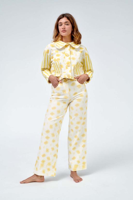  헬름스테트 데님 자켓 Helmstedt Ebi 재킷 해바라기 밭