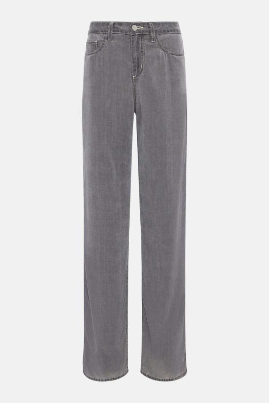  라장스 데님 팬츠 에이전스 알리센트 와이드 레그 진 솔라스 - L'AGENCE