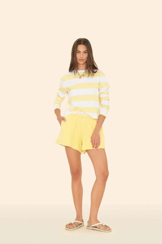  시레나 숏팬츠 셰인 스웨트쇼츠 카나리 옐로우