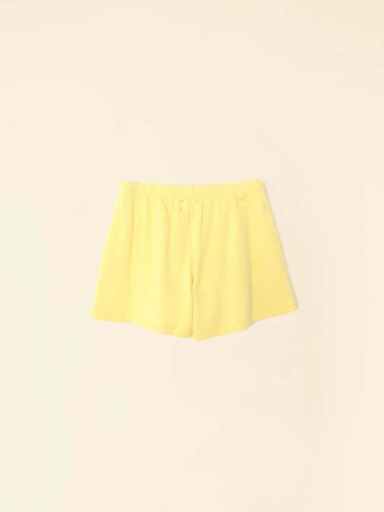  시레나 숏팬츠 셰인 스웨트쇼츠 카나리 옐로우 - XIRENA