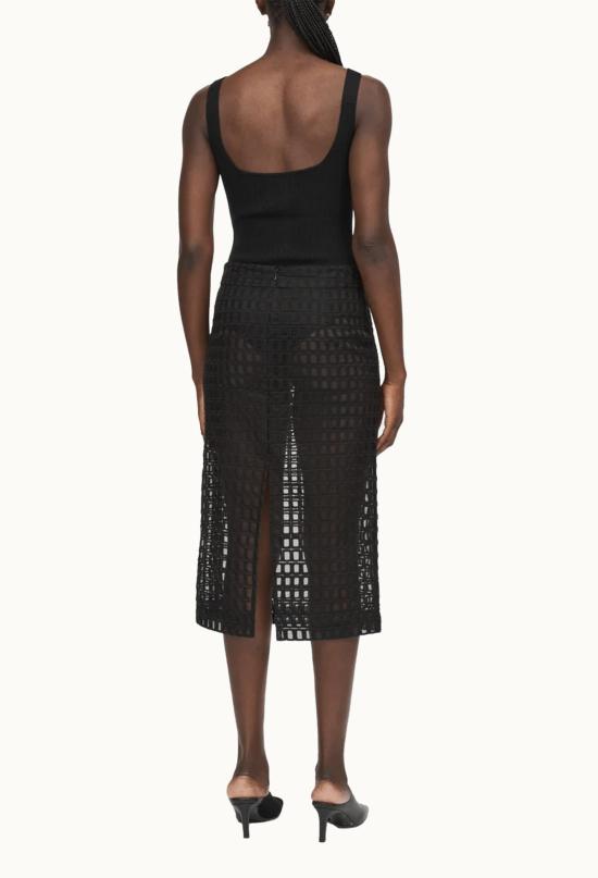  MARIA McMANUS 민소매 티셔츠 마리아 맥 마누스 리브 바디 수트 블랙 - MARIA MCMANUS