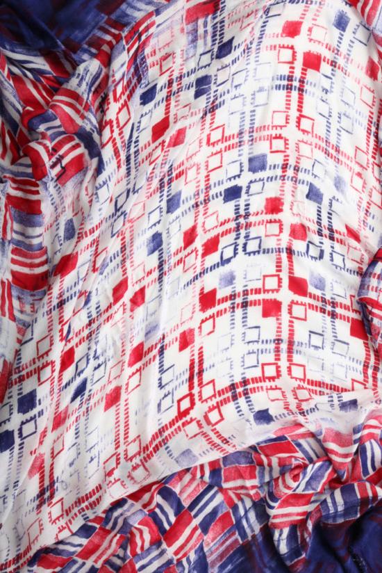  팔리에로 사르티 머플러/스카프 Faliero Sarti Brando 모달 스카프 인디고/레드 - FALIERO SARTI