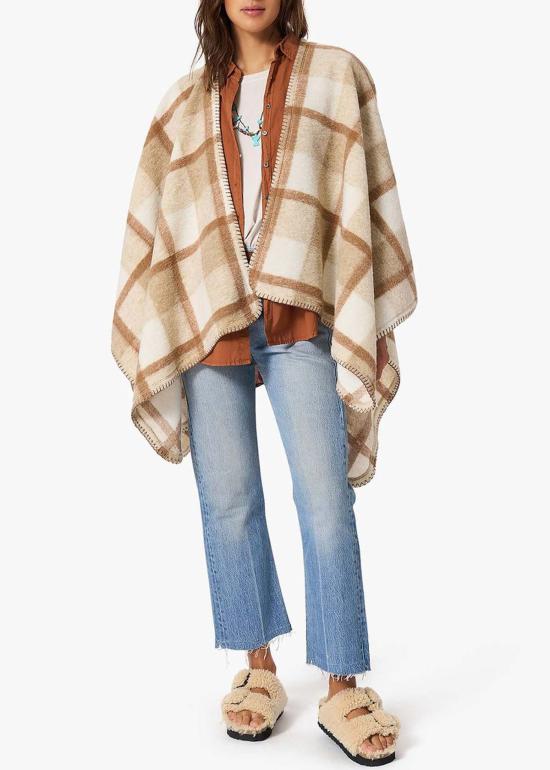  시레나 케이프 윈터 폰초 - XIRENA