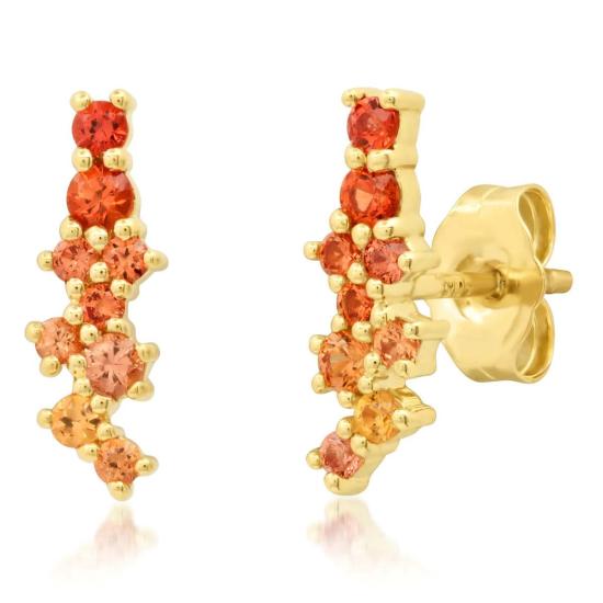  에리네스 이어링 Eriness Ombre 선버스트 스터드