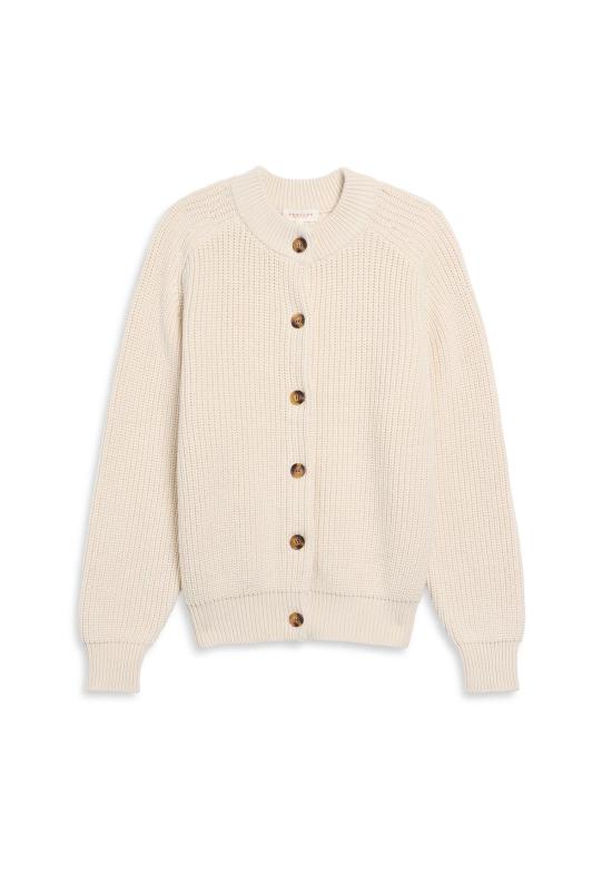  데미리 뉴욕 가디건 데밀리 오드리 오가닉 코튼 카디건 내추럴 - DEMYLEE