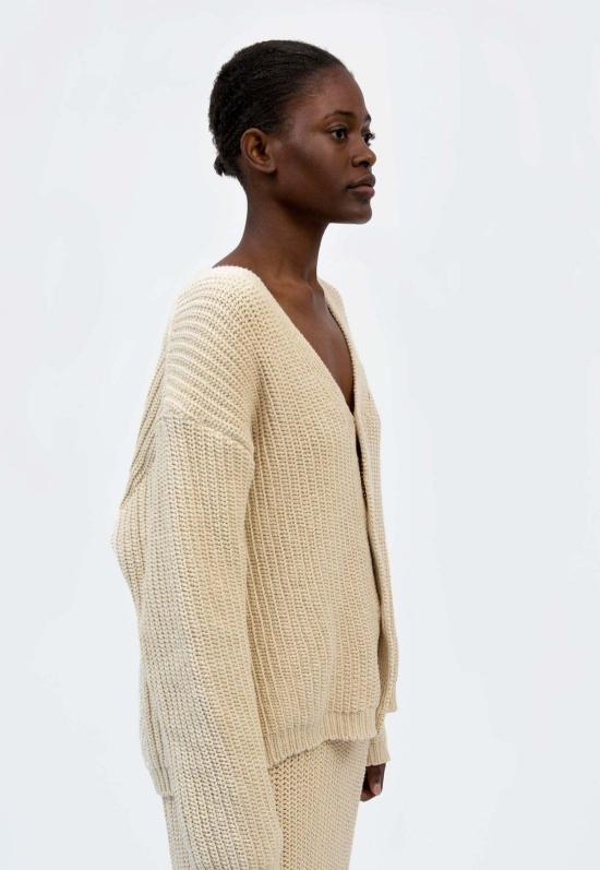  .blacktogrey 가디건 .블랙투그레이 플라워 카디건 - OTHER BRANDS