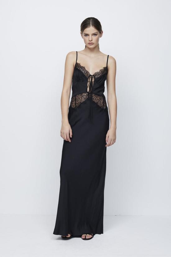  백앤브릿지 롱 원피스 벡 + 브릿지 니콜렛 맥시 드레스 블랙