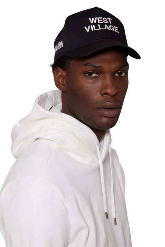  블루&크림 볼캡 웨스트 빌리지 햇 블랙 - BLUE&CREAM