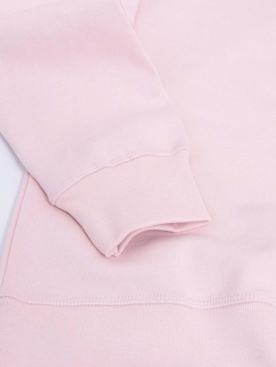  가니 스웨터 Ganni Isoli 오버사이즈 후디 초크 핑크 - GANNI