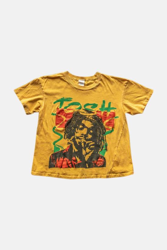  MadeWorn 반팔 티셔츠 Made Worn Peter Tosh Mystic Man 크롭 티 골든로드 - OTHER BRANDS