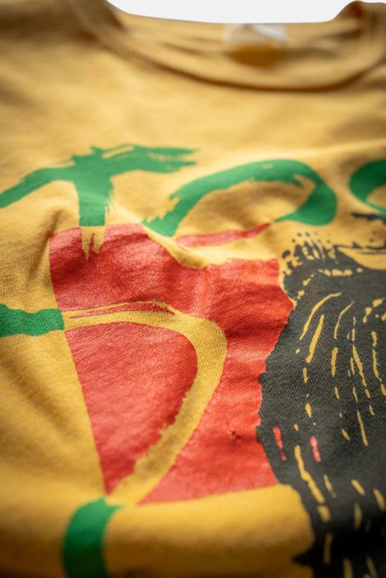  MadeWorn 반팔 티셔츠 Made Worn Peter Tosh Mystic Man 크롭 티 골든로드 - OTHER BRANDS