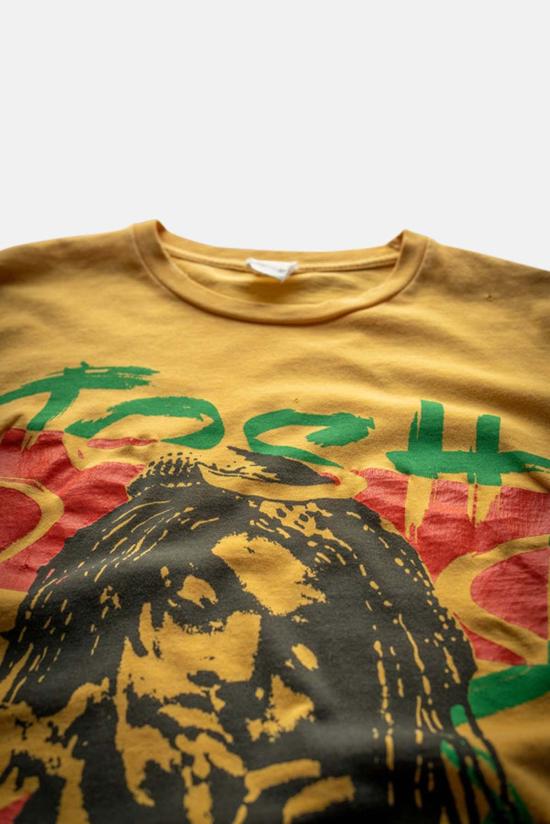  MadeWorn 반팔 티셔츠 Made Worn Peter Tosh Mystic Man 크롭 티 골든로드 - OTHER BRANDS