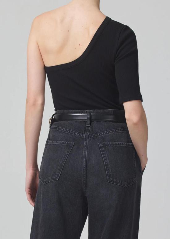  COH 반팔 티셔츠 코 사바나 원숄더 탑 블랙 - OTHER BRANDS