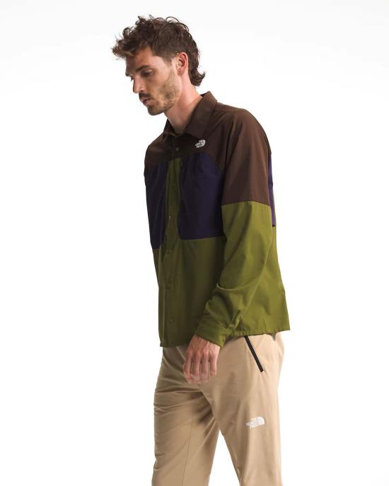  노스페이스 긴팔 셔츠 더  퍼스트 트레일 업프 롱슬리브 - NORTH FACE