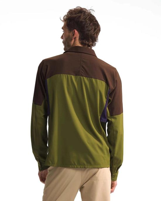  노스페이스 긴팔 셔츠 더  퍼스트 트레일 업프 롱슬리브 - NORTH FACE