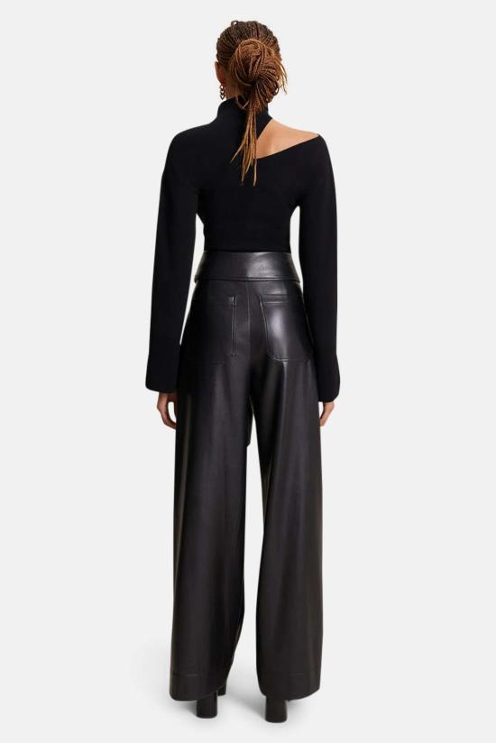  에이엘씨 스트레이트 팬츠 2PANT00770 BLACK - A.L.C.
