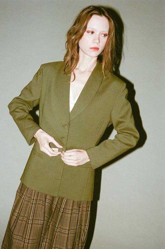  Chelsea Mak 수트 자켓 첼시 맥 가이 블레이저 바크 - OTHER BRANDS