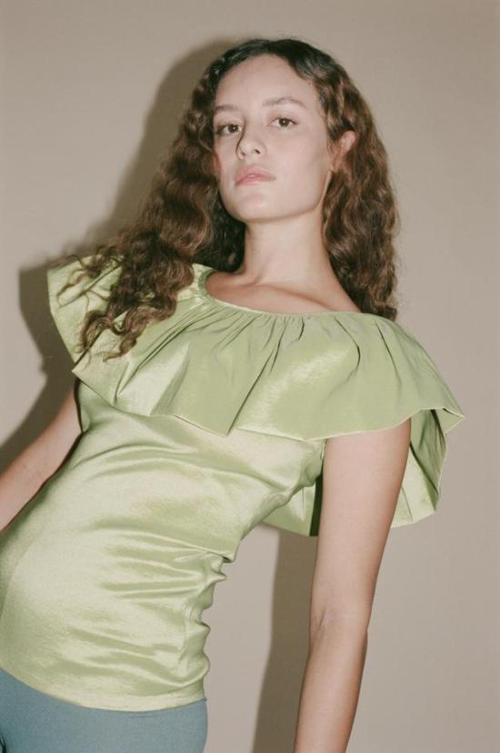  마리암 나시르 자데 블라우스 알리나 탑 샤르트르즈 - MARYAM NASSIR ZADEH