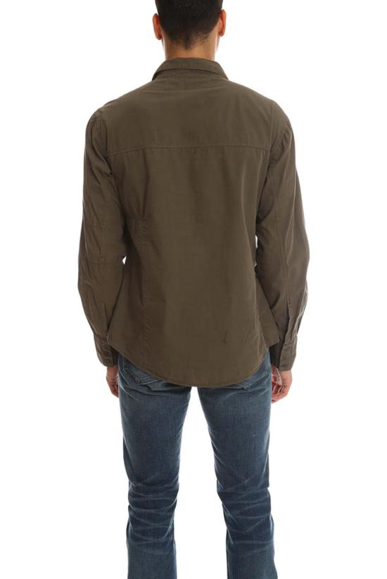  Salvage 긴팔 셔츠 Palm 버튼 다운 그린 - OTHER BRANDS