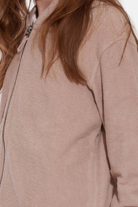  [키즈] 블루&크림 풀오버 키즈  키즈 지퍼 후드 베이지 - BLUE&CREAM