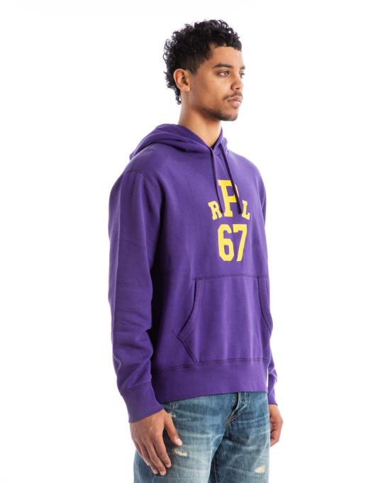  폴로 랄프로렌 후드 티셔츠 폴로 랄프 로렌 67 플리스 후드  퍼플 - POLO RALPH LAUREN