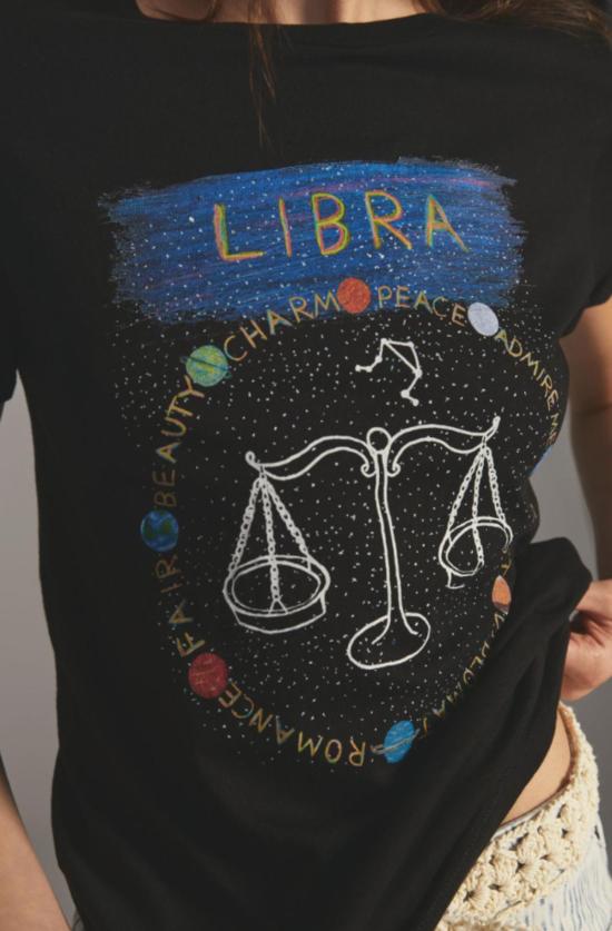  언포츄네이트 포트레잇 반팔 티셔츠 불운한 초상화 조디악 티셔츠 블랙 - UNFORTUNATE PORTRAIT