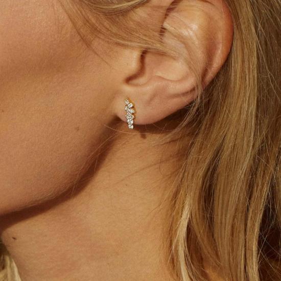  에리네스 이어링 Eriness 다이아몬드 스타버스트 스터드 - ERINESS