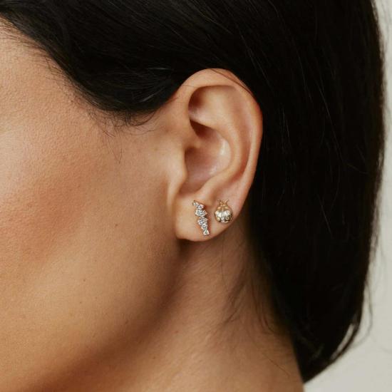  에리네스 이어링 Eriness 다이아몬드 스타버스트 스터드 - ERINESS