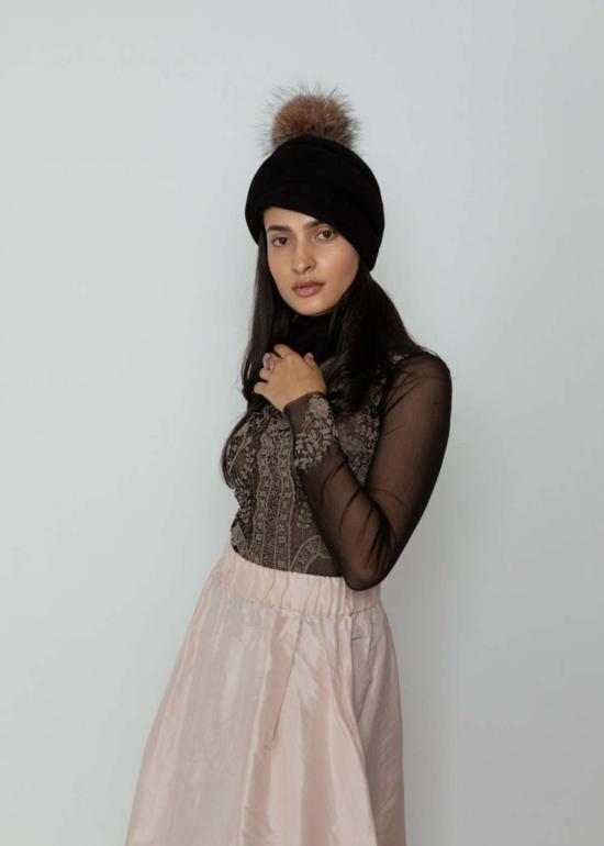  아쿠아리우스 칵테일 미디 스커트 타프타 스커트 블러쉬 - AQUARIUS COCKTAIL