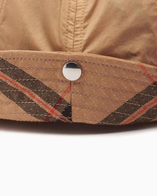  아디다스 X 웨일즈 보너 버킷햇 Adidas X Wales Bonner 리버시블 햇 베이지 체크 - ADIDAS X WALES BONNER