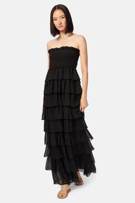  카미 뉴욕 롱 원피스 S24 D11 BLACK
