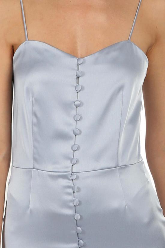  나누슈카 숏 원피스 메이블 슬립 드레스 아이스 블루 - NANUSHKA