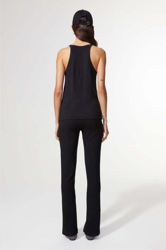  로데브예 민소매 티셔츠 Rodebjer Oana 서플 탑 블랙 - RODEBJER