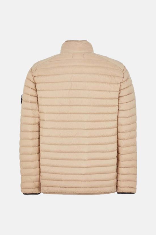  스톤 아일랜드 패딩 룸 워븐 팩커블 다운 재킷 도브 그레이 - STONE ISLAND