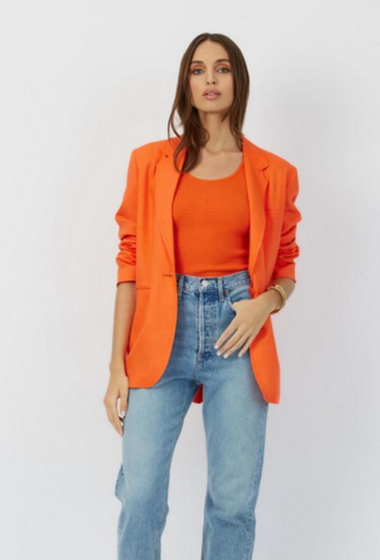  Grey Ven 수트 자켓 그레이 벤 라일리 블레이저 오렌지 크러쉬