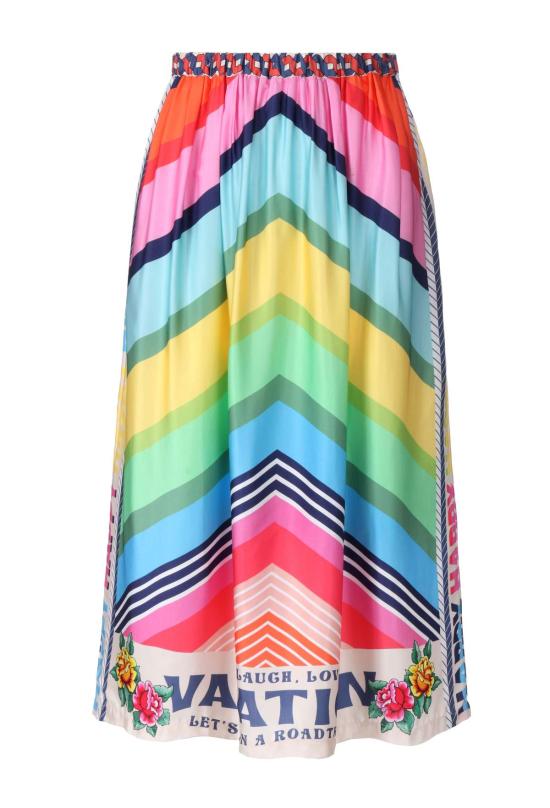  Me369 롱 스커트 알렉사 베케이션 스커트 멀티