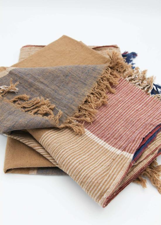  Auntie Oti 머플러/스카프 앤티 오티 오가닉 코튼 스카프 브라운 - OTHER BRANDS