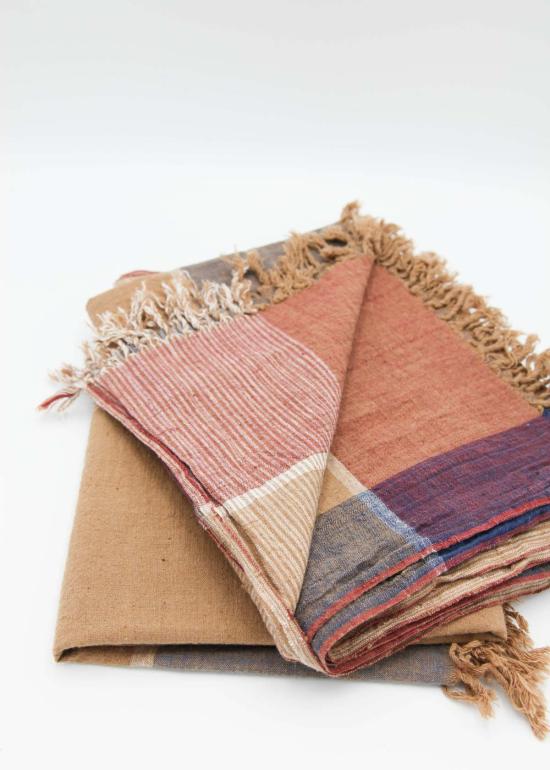  Auntie Oti 머플러/스카프 앤티 오티 오가닉 코튼 스카프 브라운 - OTHER BRANDS