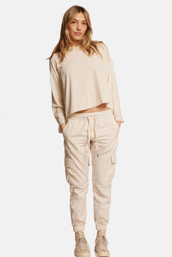  NSF 스트레이트 팬츠 조니 조거 프렌치 바닐라