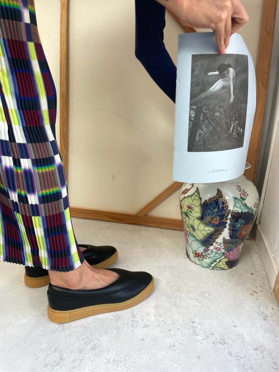  베클리나 뮬/슬리퍼 마고  블랙 - BEKLINA