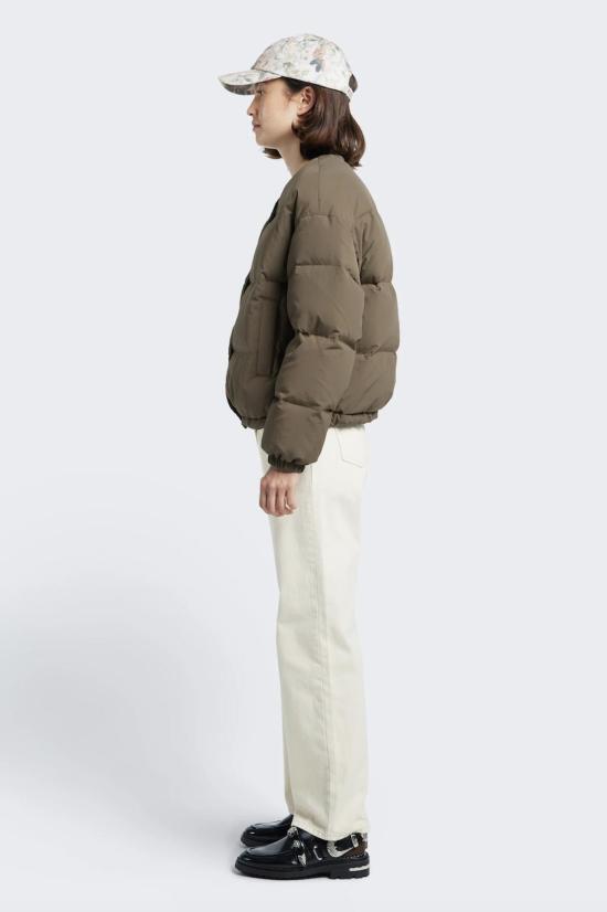  Kloke 봄버 자켓 클로크 데이브레이크 퀼팅 재킷 브라운 - OTHER BRANDS