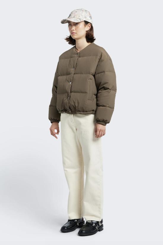  Kloke 봄버 자켓 클로크 데이브레이크 퀼팅 재킷 브라운 - OTHER BRANDS