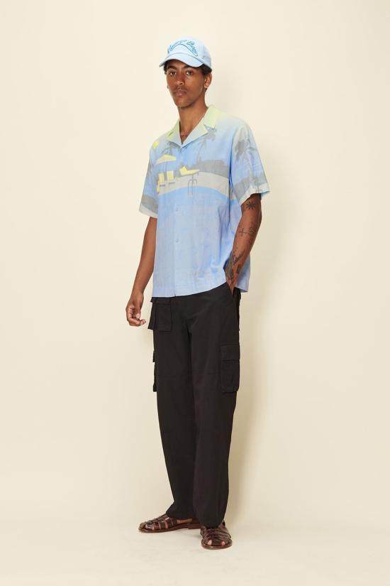  하우스오브써니 스트레이트 팬츠 하우스 오브 서니 이지 라이더 카고스 블랙 - HOUSE OF SUNNY