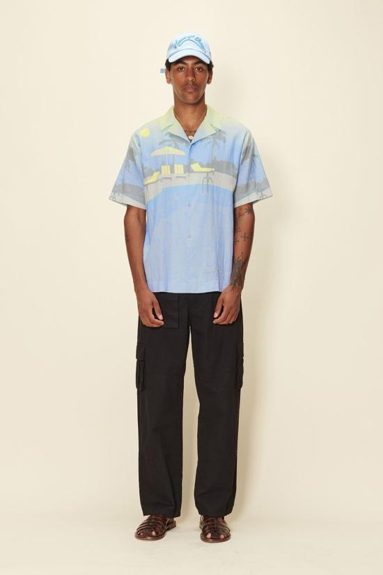  하우스오브써니 스트레이트 팬츠 하우스 오브 서니 이지 라이더 카고스 블랙 - HOUSE OF SUNNY