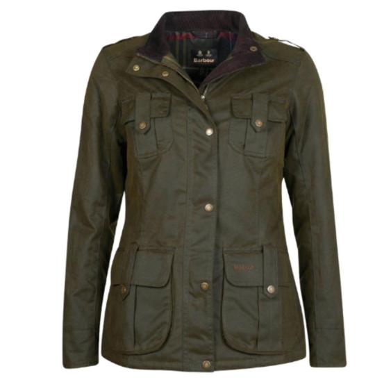  바버 자켓 Barbour Winter Defense Wax Jacket 올리브/클래식 - BARBOUR